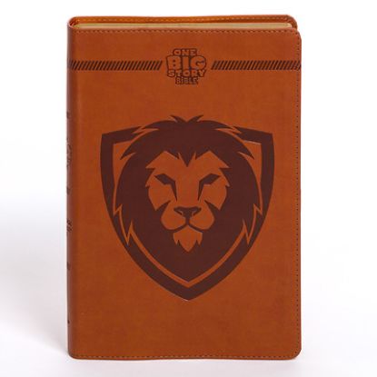 Picture of CSB One Big Story Bible, Brown Leathertouch