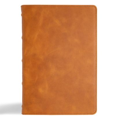 Picture of KJV Giant Print Bible, Holman Handcrafted Edition, Marbled Chestnut Premium Calfskin