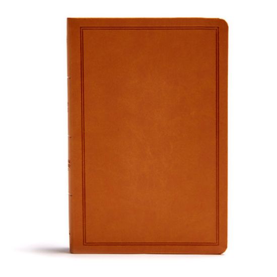 Picture of CSB Deluxe Gift Bible, Tan Leathertouch