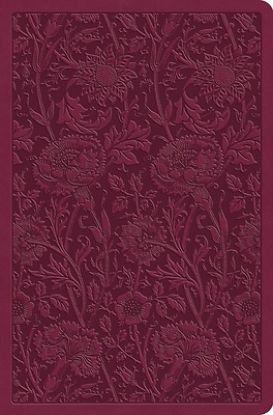 Picture of ESV Value Compact Bible (Trutone, Raspberry, Floral Design)