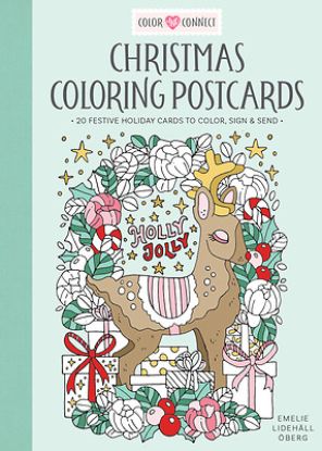 Picture of Christmas Coloring Postcards