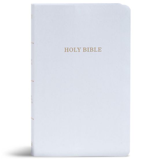 Picture of KJV Gift and Award Bible, White Imitation Leather