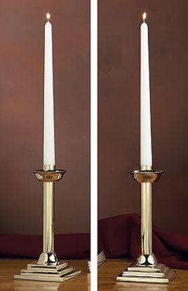 Picture of Sudbury KC485 Solid Brass Candlesticks