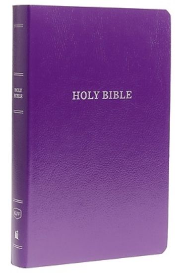 Picture of KJV, Gift and Award Bible, Imitation Leather, Purple, Red Letter Edition
