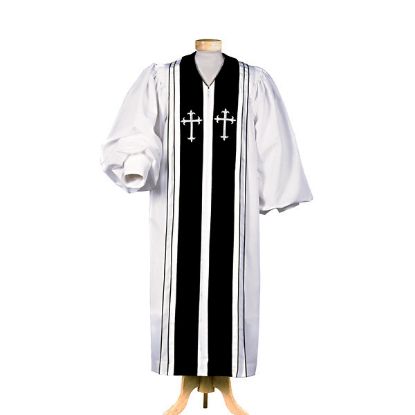 Picture of Abbott Hall A604 Women's Pulpit Robe White - WL1