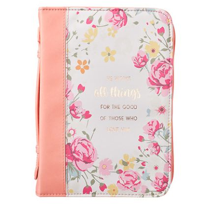 Picture of Bible Cover Faux Leather All Things Extra Large ROM 8