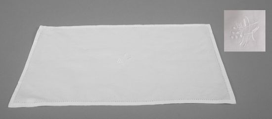 Picture of 100% Cotton Purificator with Wheat/Grapes - Pack of 3