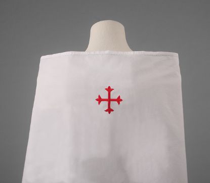 Picture of 100% Cotton Amice with Red Cross