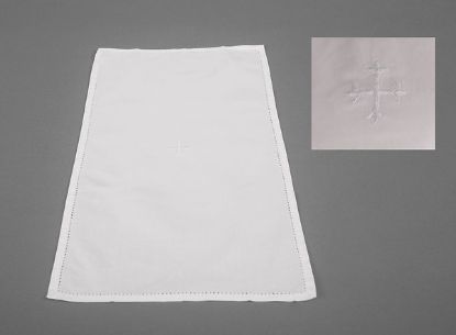 Picture of 100% Cotton Purificator with White Cross - Pack of 3