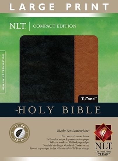Picture of Large Print Compact Bible-NLT