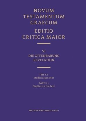 Picture of Novum Testamentum Graecum, Editio Critica Maior VI/3.1