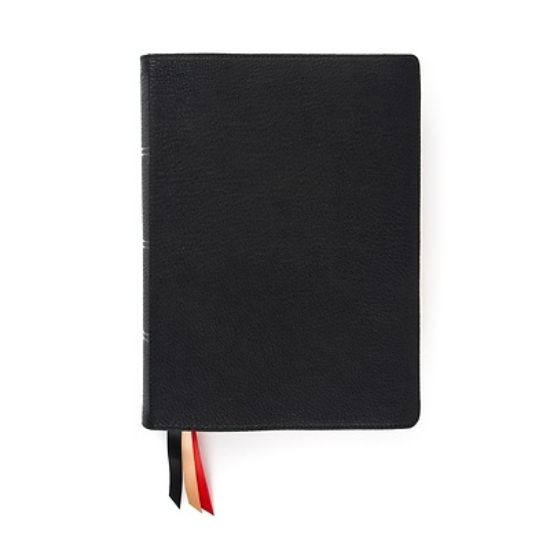 Picture of CSB Ancient Faith Study Bible, Holman Handcrafted Collection, Premium Black Goatskin