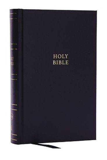 Picture of Nkjv, Single-Column Reference Bible, Verse-By-Verse, Hardcover, Red Letter, Comfort Print
