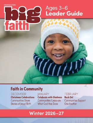 Picture of Cokesbury Kids Big Faith Winter 2026-27 Leader Guide Ages 3-6
