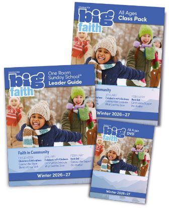 Picture of Cokesbury Kids Big Faith Winter 2026-27 One Room Sunday School Leader Kit