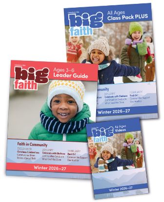 Picture of Cokesbury Kids Big Faith Winter 2026-27 Leader Kit Ages 3-6
