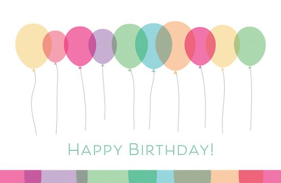 Picture of Happy Birthday Postcards Adult