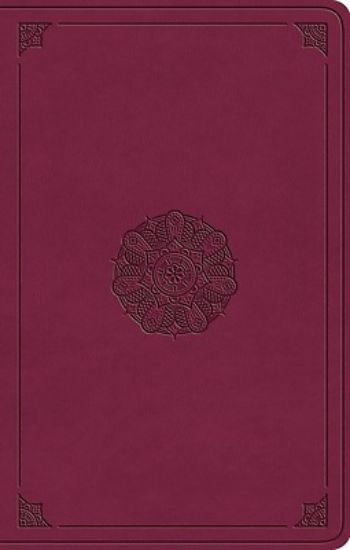 Picture of ESV Premium Gift Bible (Trutone, Raspberry, Emblem Design)