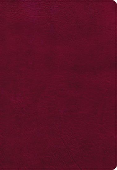 Picture of NASB Super Giant Print Reference Bible, Burgundy Leathertouch, Indexed
