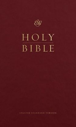 Picture of ESV Pew Bible (Hardcover, Burgundy)