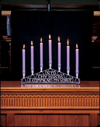Picture of Cast Metal Tenebrae Altar Candelabra