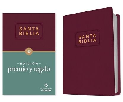 Picture of Santa Biblia Ntv, Edición Premio Y Regalo (Vinipiel, Vino Tinto, Letra Roja)