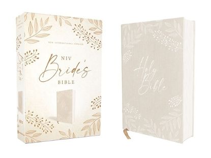 Picture of Niv, Bride's Bible, Cloth Over Board, Cream, Red Letter, Comfort Print