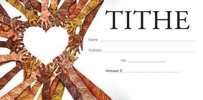Picture of Tithe Offering Envelope