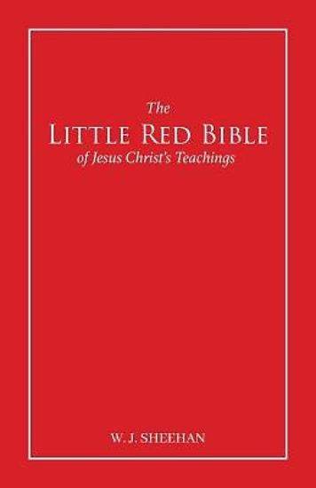 Picture of The Little Red Bible of Jesus Christ's Teachings - The Words in Red