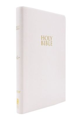 Picture of NIV, Gift and Award Bible, Leather-Look, White, Red Letter Edition, Comfort Print