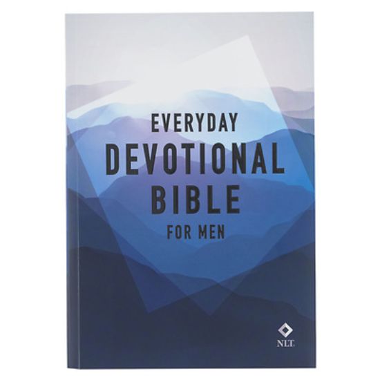 Picture of NLT Holy Bible Everyday Devotional Bible for Men New Living Translation