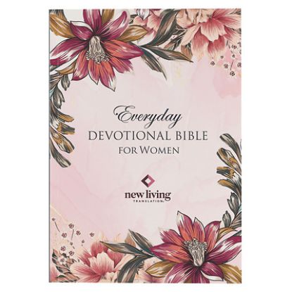 Picture of NLT Holy Bible Everyday Devotional Bible for Women New Living Translation, Floral