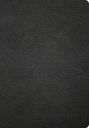 Picture of CSB Baker Illustrated Study Bible, Black Genuine Leather, Indexed