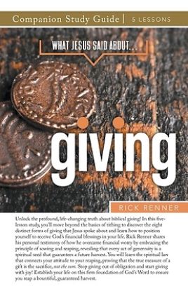 Picture of What Jesus Said About... Giving Study Guide