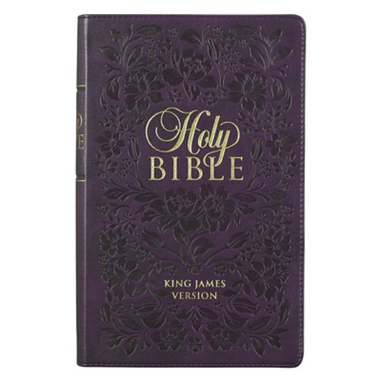 Picture of KJV Bible Giant Print Purple