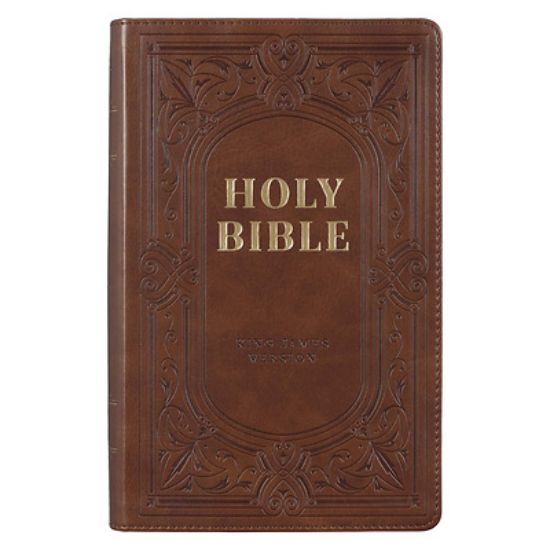 Picture of KJV Bible Giant Print Brown