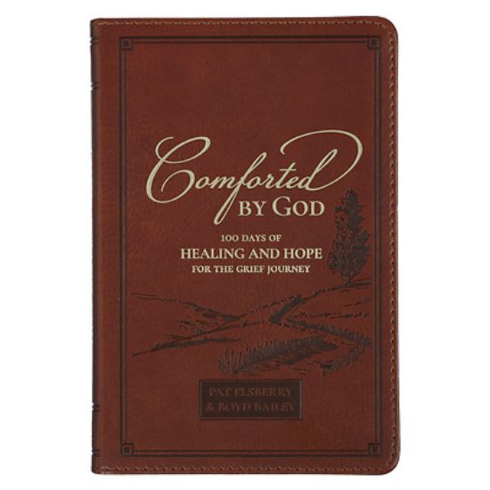 Picture of Devotional Comforted by God Faux Leather