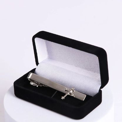 Picture of Tie Bar Cross Silver