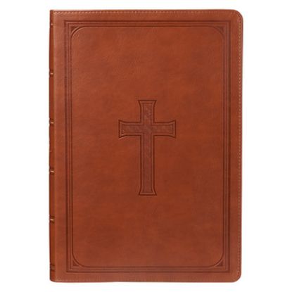 Picture of KJV Super Giant Print Lux-Leather Tan