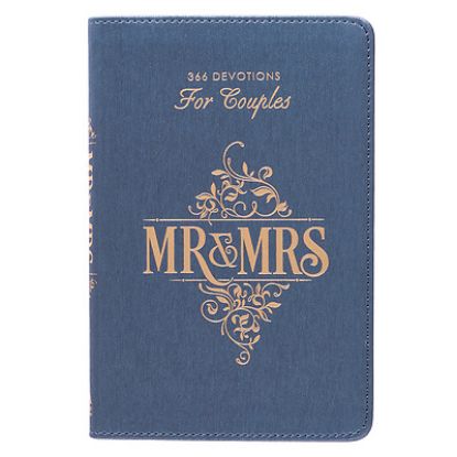 Picture of Lux-Leather MR & Mrs Devotional Book