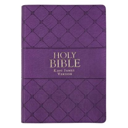 Picture of KJV Super Giant Print LL Purple
