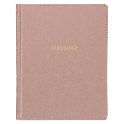 Picture of KJV Large Print Note-Taking Bible Mauve Faux Leather