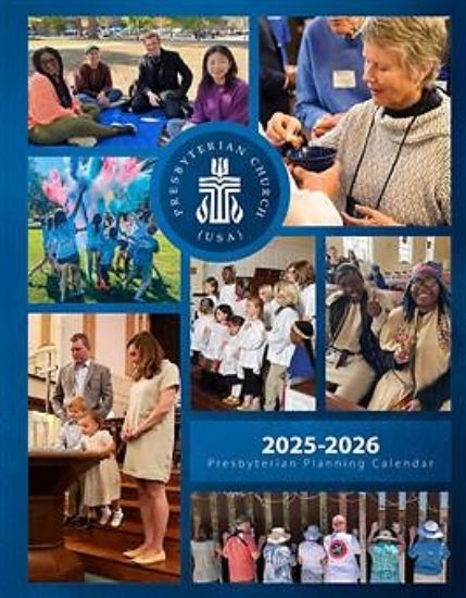 Picture of Presbyterian Planning Calendar 2025-2026