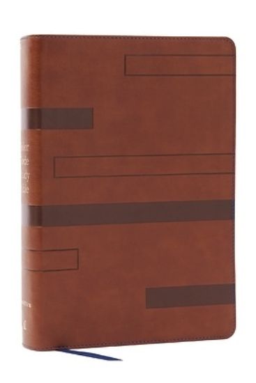 Picture of Color Code Study Bible, Revealing God's Truth Color by Color (Niv, Brown Leathersoft, Red Letter, Comfort Print)