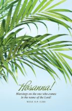 EXTRA Word Alive! Weekly Bulletin without Message-Palm Sunday, Legal Size (Package of 25)