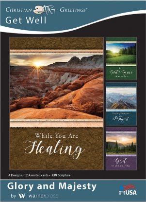 Picture of Glory and Majesty Get Well Boxed Cards