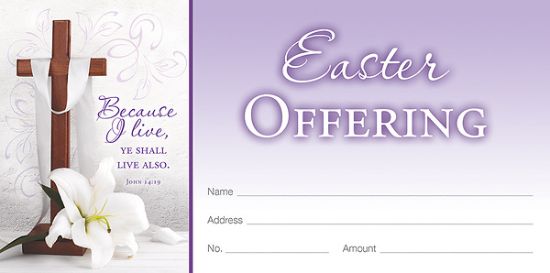 Picture of Because I Live Offering Envelope