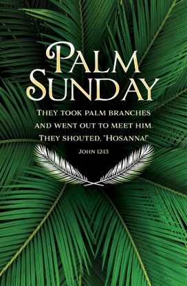 Picture of Palm Sunday Regular Size Bulletin