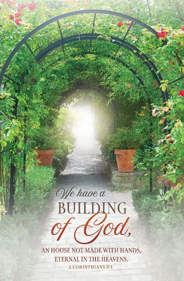 Picture of We Have a Building of God Regular Size Bulletin