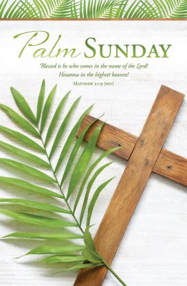 Picture of Palm Sunday Regular Size Bulletin